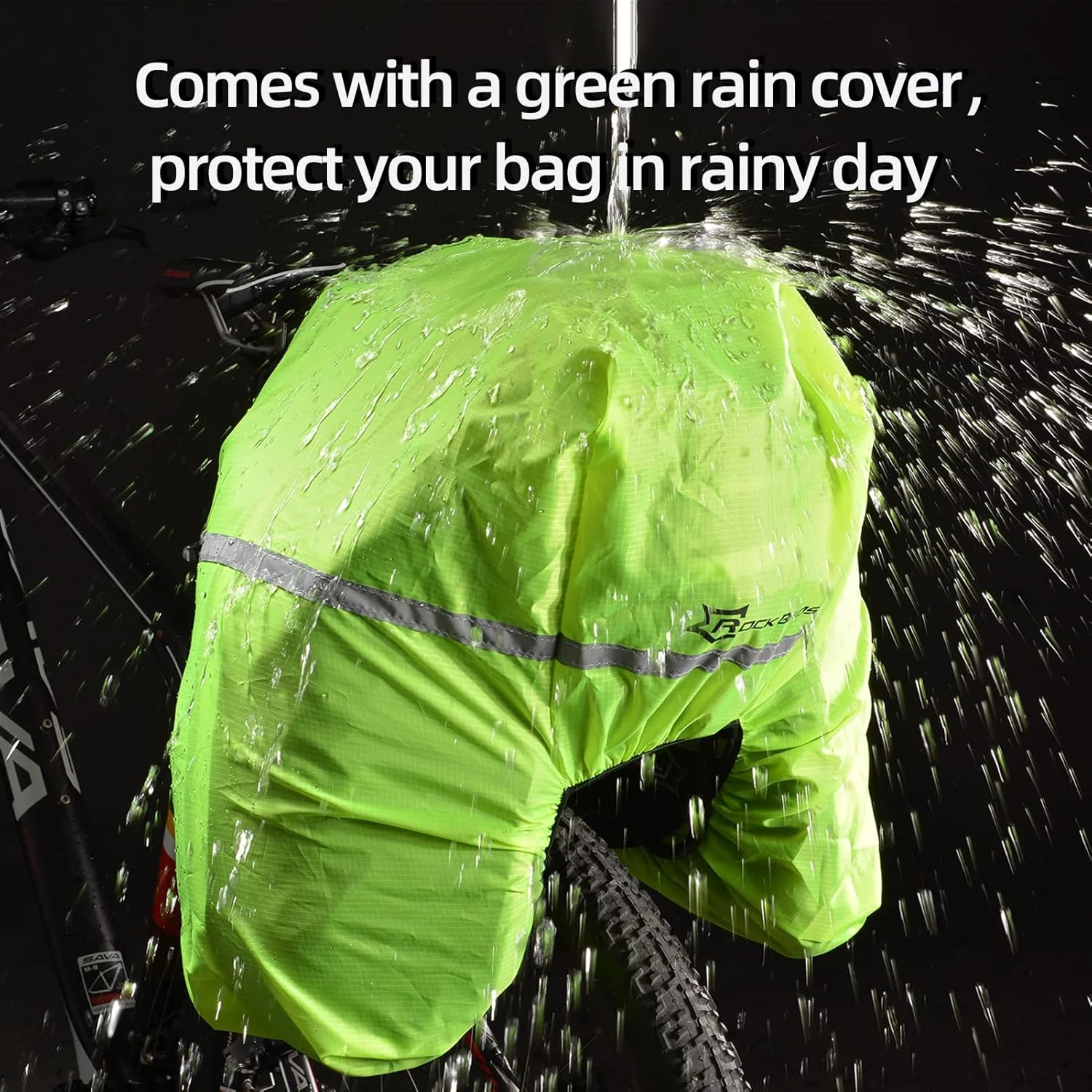 ROCKBROS Bike Panniers for Bicycle Trunk Bag 17L-45L bag Waterproof - Image 6