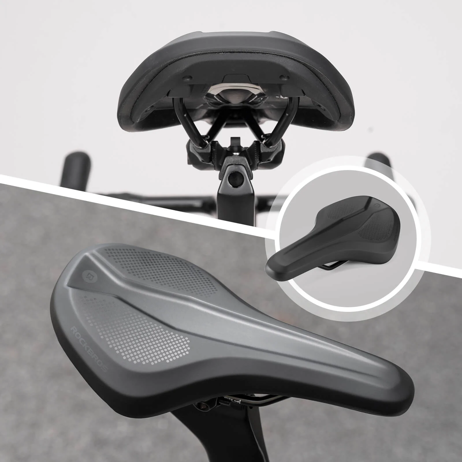 ROCKBROS Bike Saddle Comfortable - Image 3