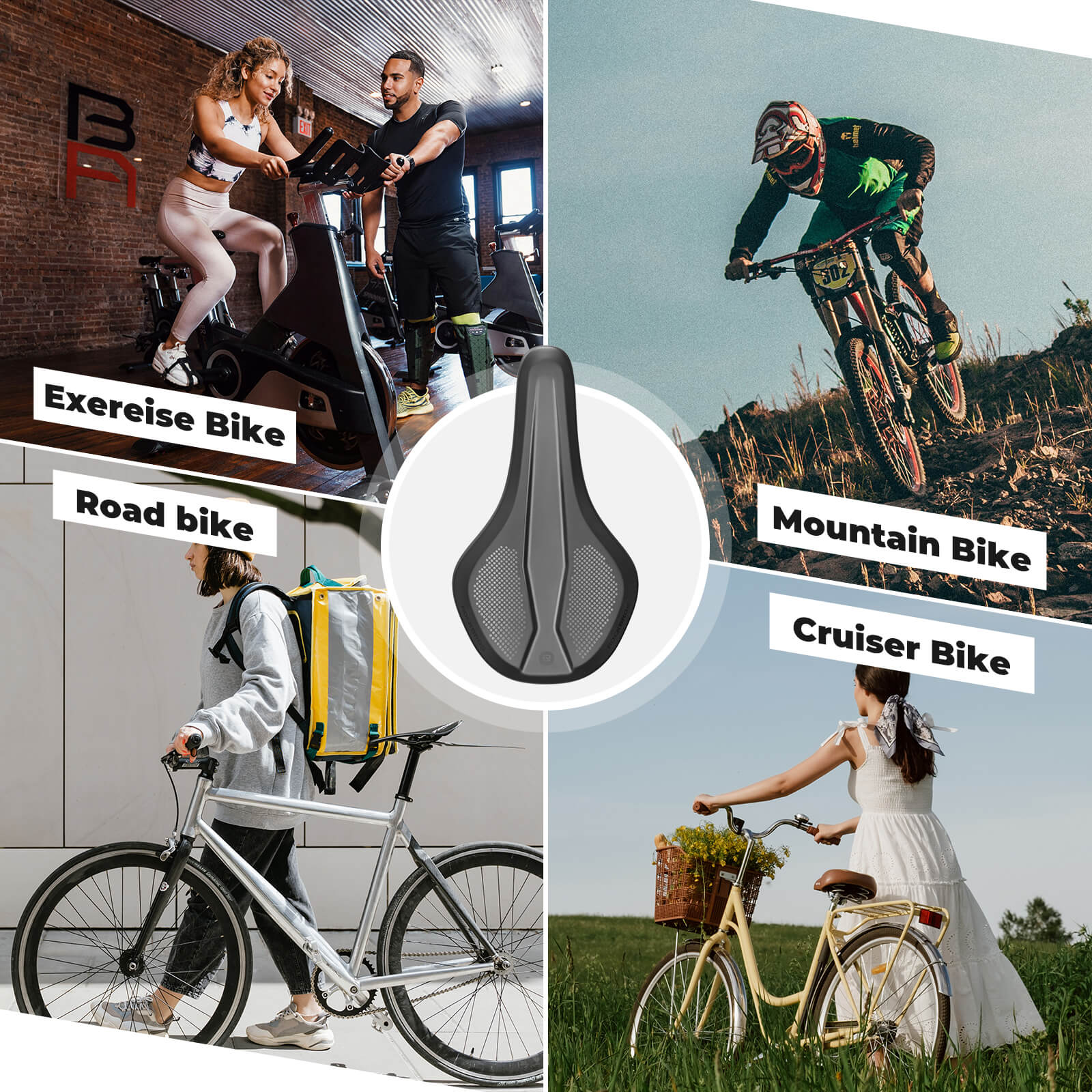 ROCKBROS Bike Saddle Comfortable - Image 8