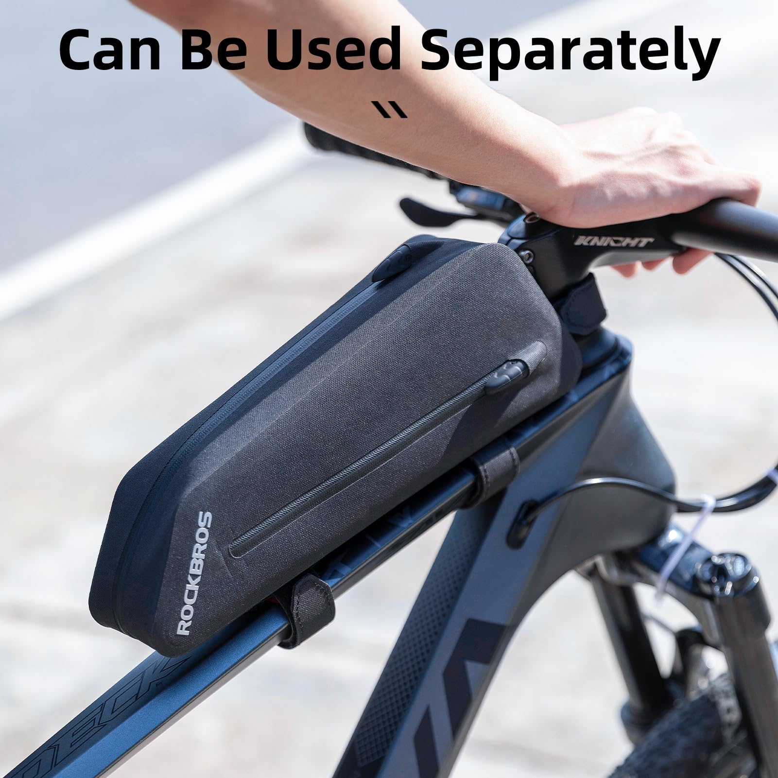ROCKBROS Bike Top Tube Bag Bike Frame Bag For Super 73Waterproof  2 pieces combi - Image 6