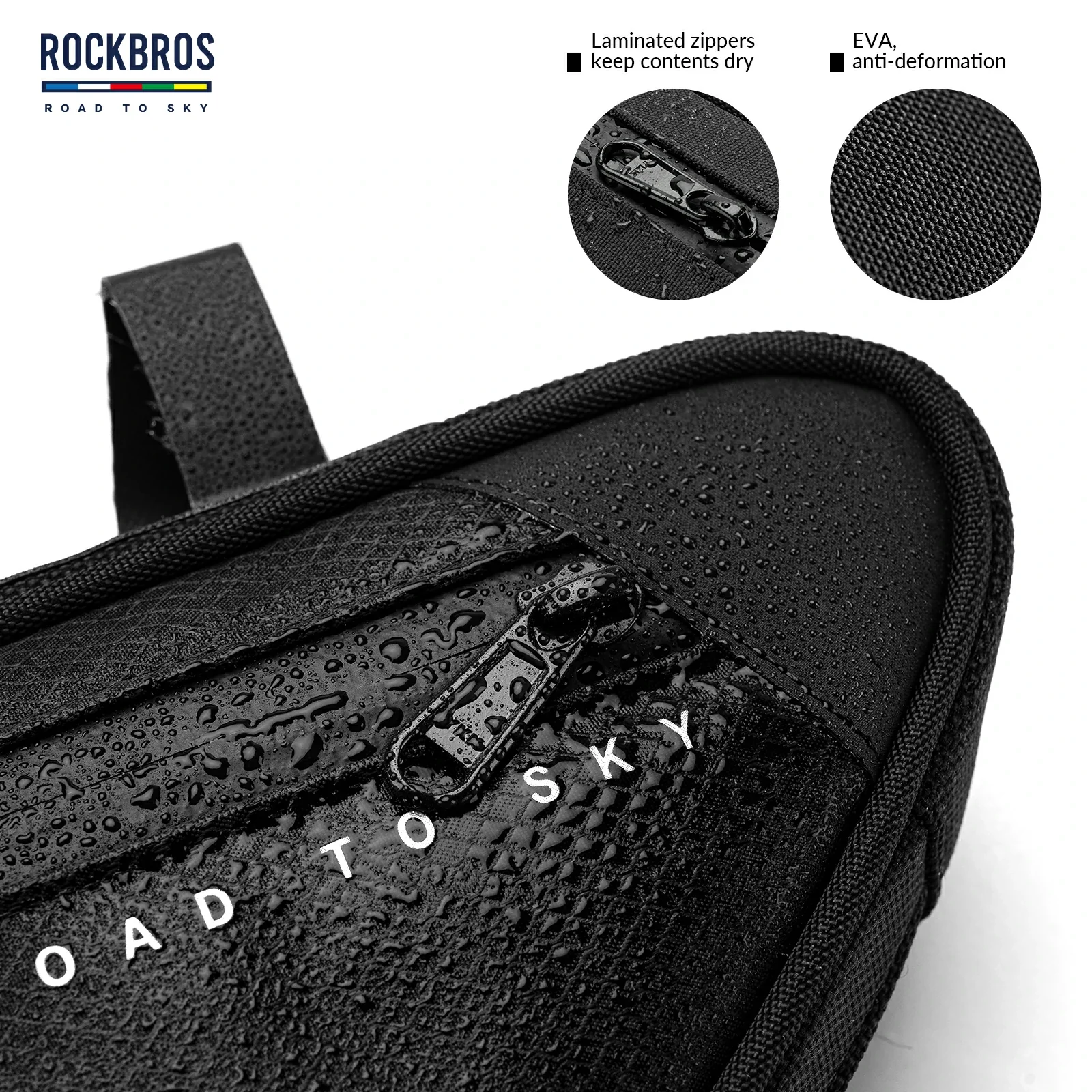ROCKBROS Bike Triangle Bag-Road to sky - Image 35
