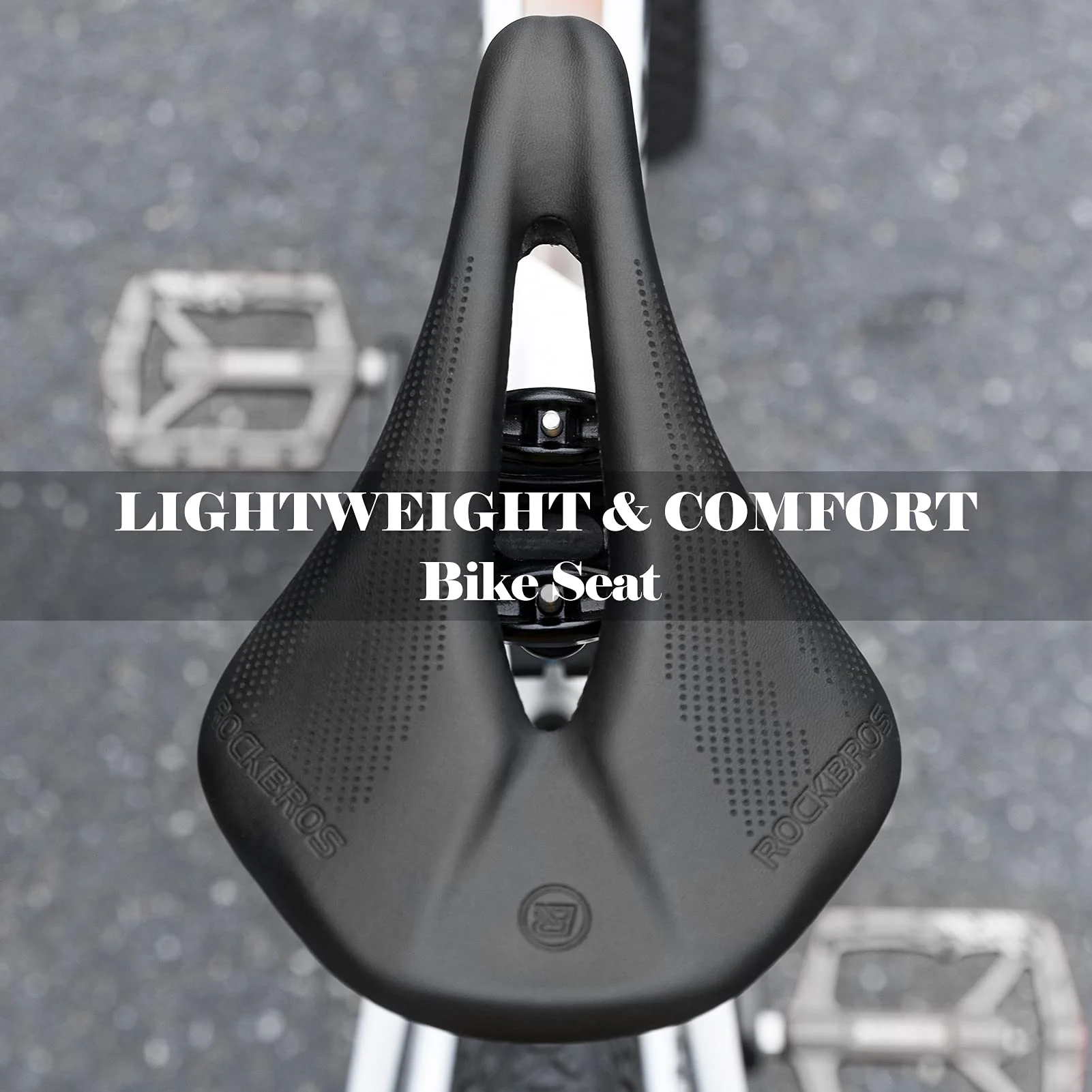 ROCKBROS Carbon Fiber Bike Saddle Lightweight Shock-Absorbing Comfort for Men Women" - Image 14