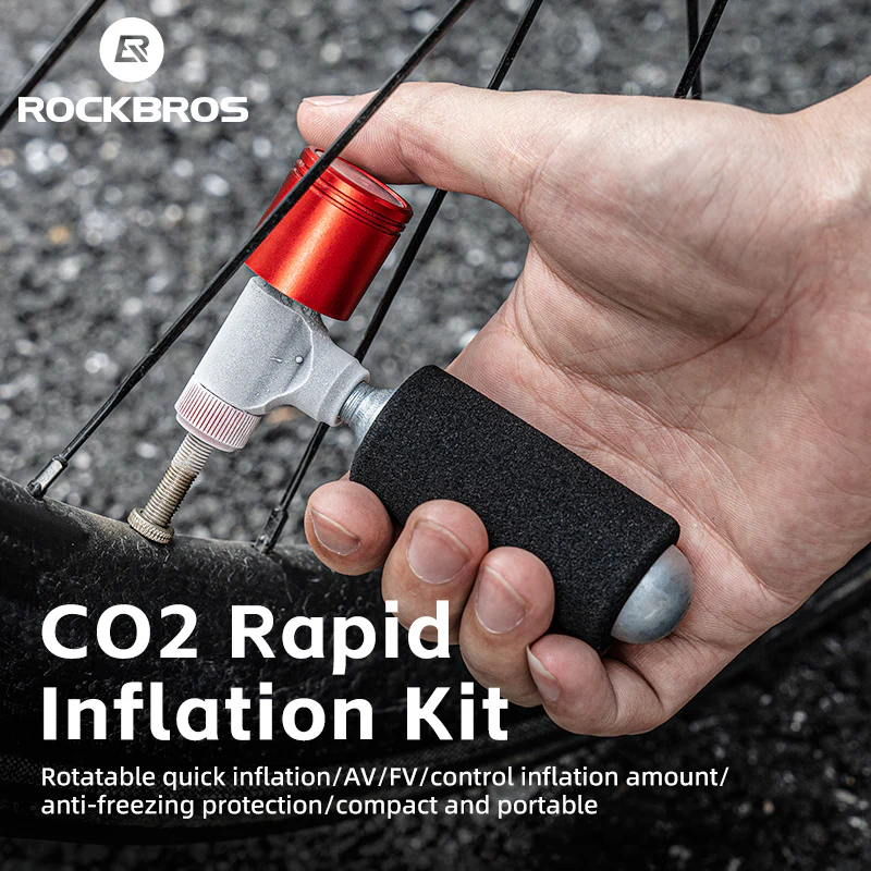 ROCKBROS CO2 Inflator for Bike Tires 160PSI - Image 4