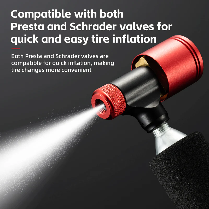 ROCKBROS CO2 Inflator for Bike Tires 160PSI - Image 5