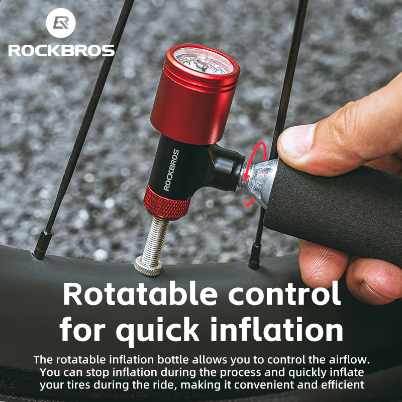 ROCKBROS CO2 Inflator for Bike Tires 160PSI - Image 7