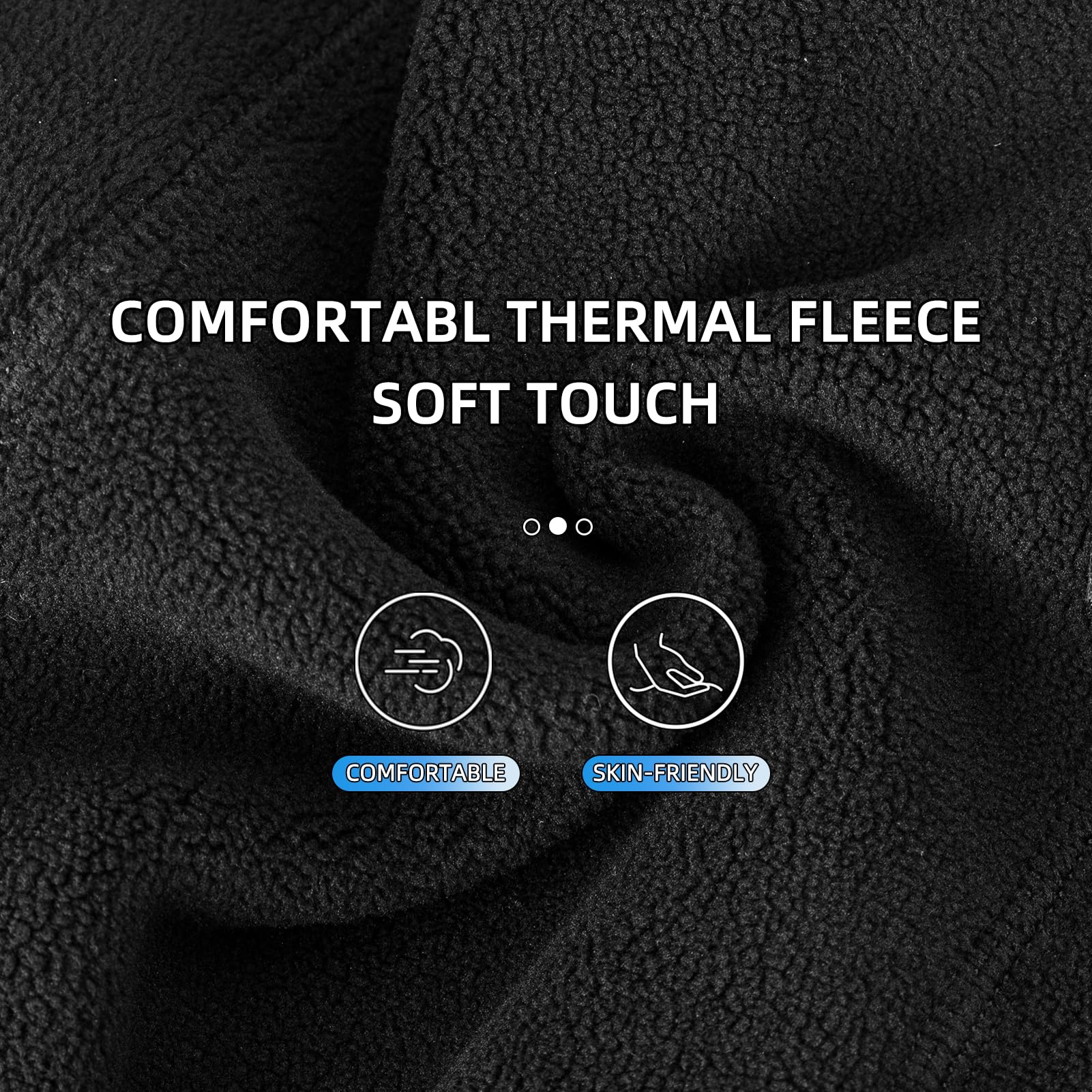 ROCKBROS Cold Weather Windproof Thermal Winter Balaclava Ski Mask Neck Warmer Hood - Image 115