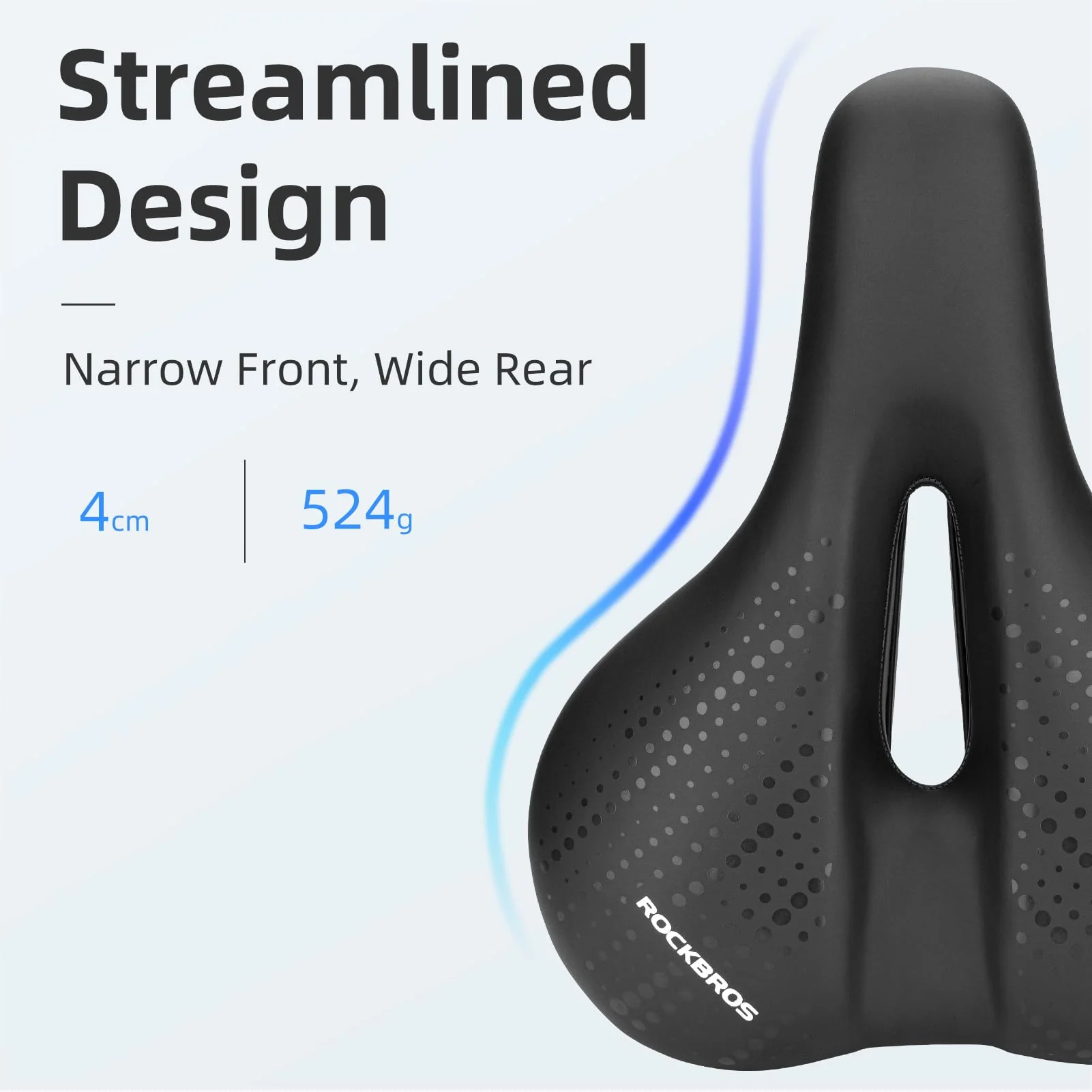 ROCKBROS Comfort Gel Bike Seat Breathable Waterproof Saddle Cruiser/Mountain/Fat Bikes - Image 10