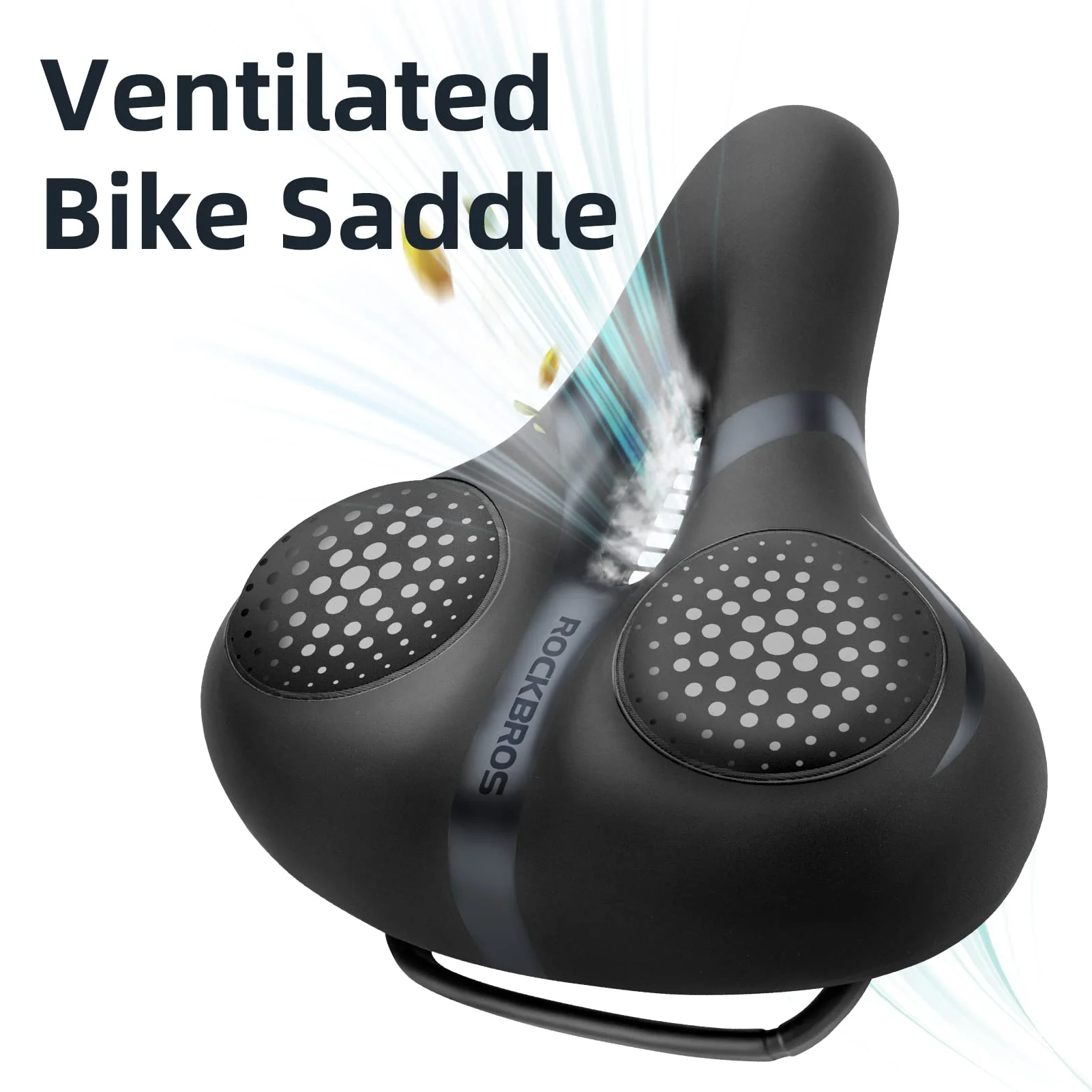 ROCKBROS Comfort Gel Bike Seat Breathable Waterproof Saddle Cruiser/Mountain/Fat Bikes - Image 12