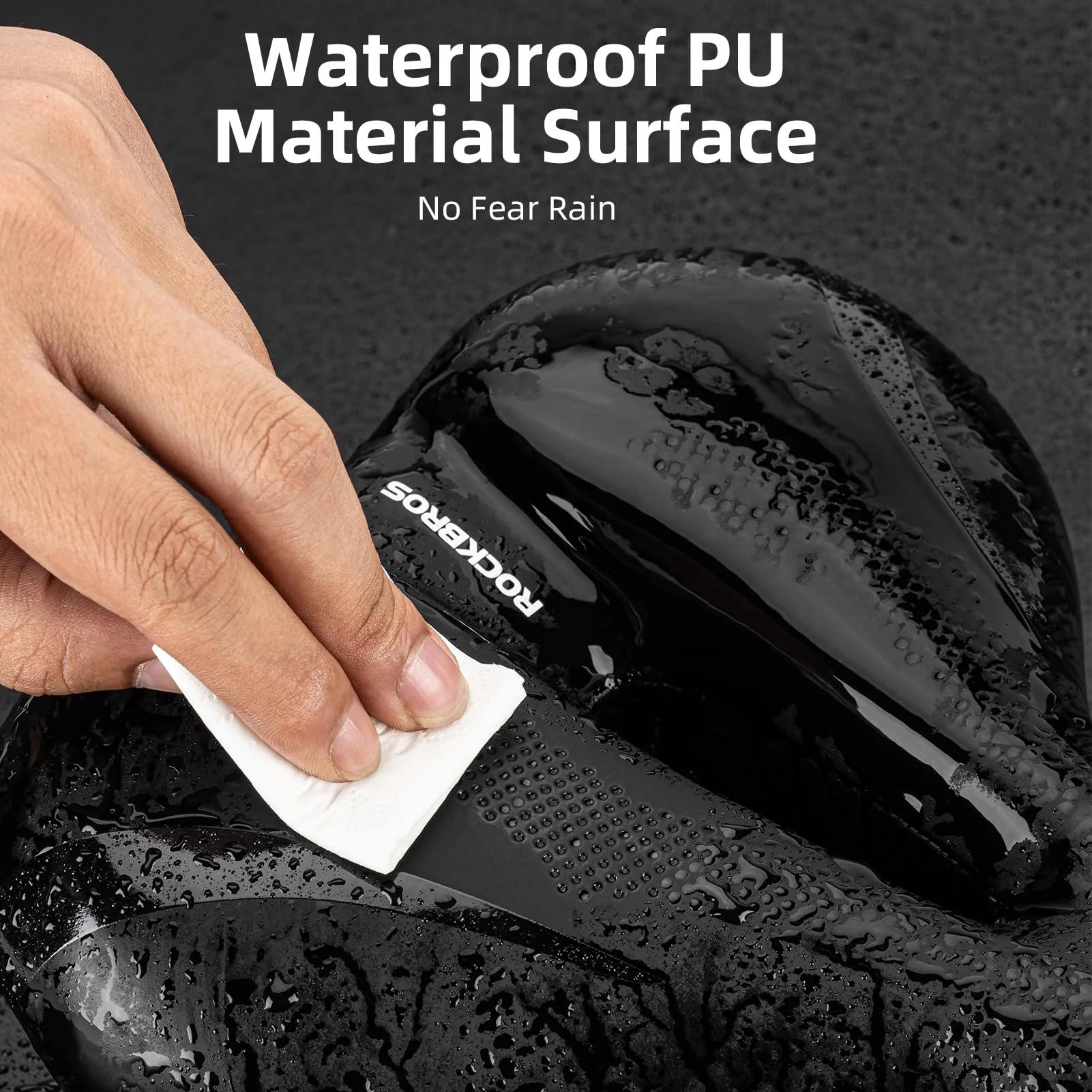 ROCKBROS Comfort Gel Bike Seat Breathable Waterproof Saddle Cruiser/Mountain/Fat Bikes - Image 29