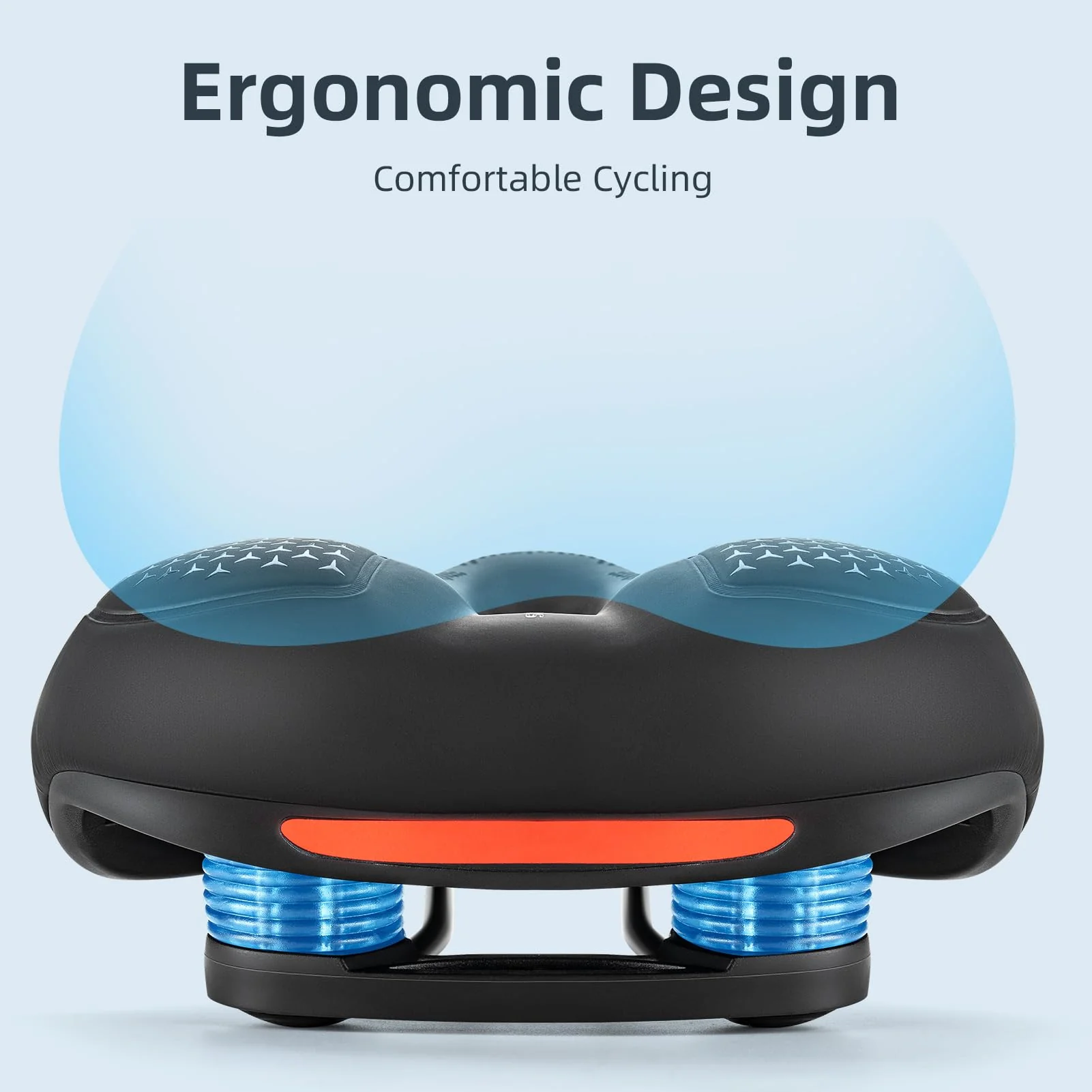 ROCKBROS Comfort Gel Bike Seat Breathable Waterproof Saddle Cruiser/Mountain/Fat Bikes - Image 30