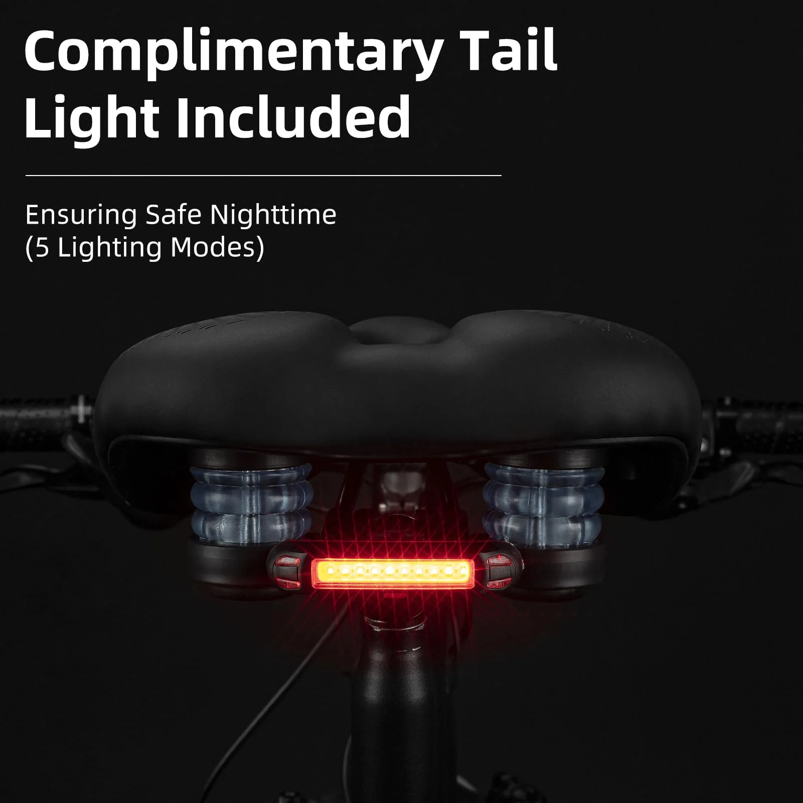 ROCKBROS Comfort Gel Bike Seat Breathable Waterproof Saddle Cruiser/Mountain/Fat Bikes - Image 8
