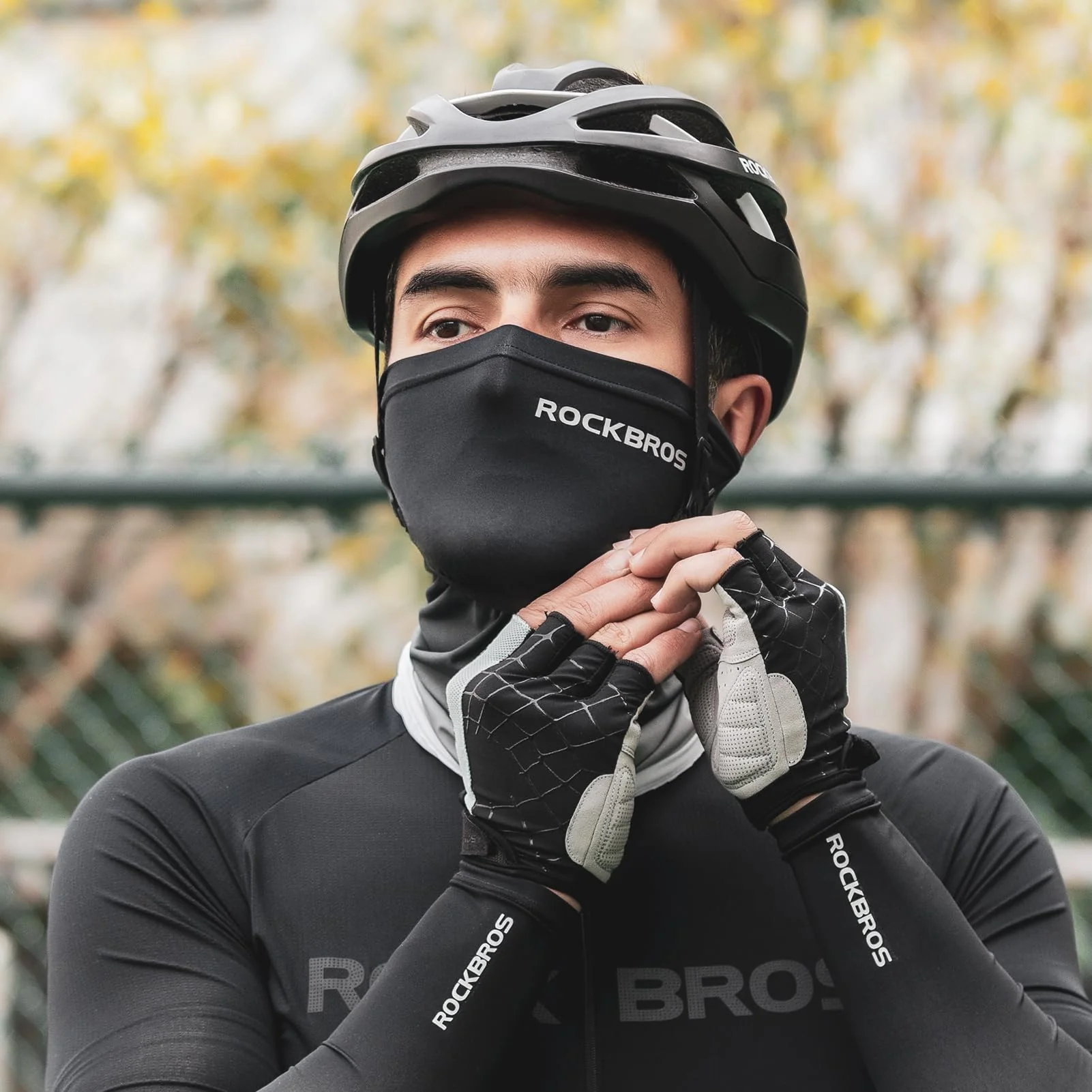 ROCKBROS Cooling Neck Gaiter Face Mask Fishing Scarf Face Cover for Men Women - Image 10