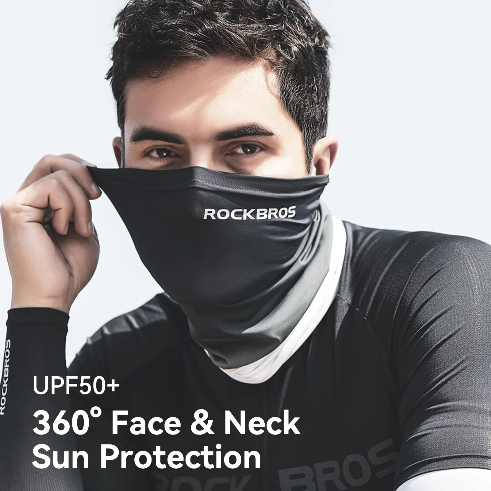 ROCKBROS Cooling Neck Gaiter Face Mask Fishing Scarf Face Cover for Men Women - Image 11