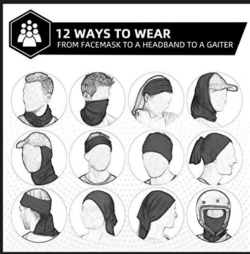 ROCKBROS Cooling Neck Gaiter Face Mask Fishing Scarf Face Cover for Men Women - Image 25