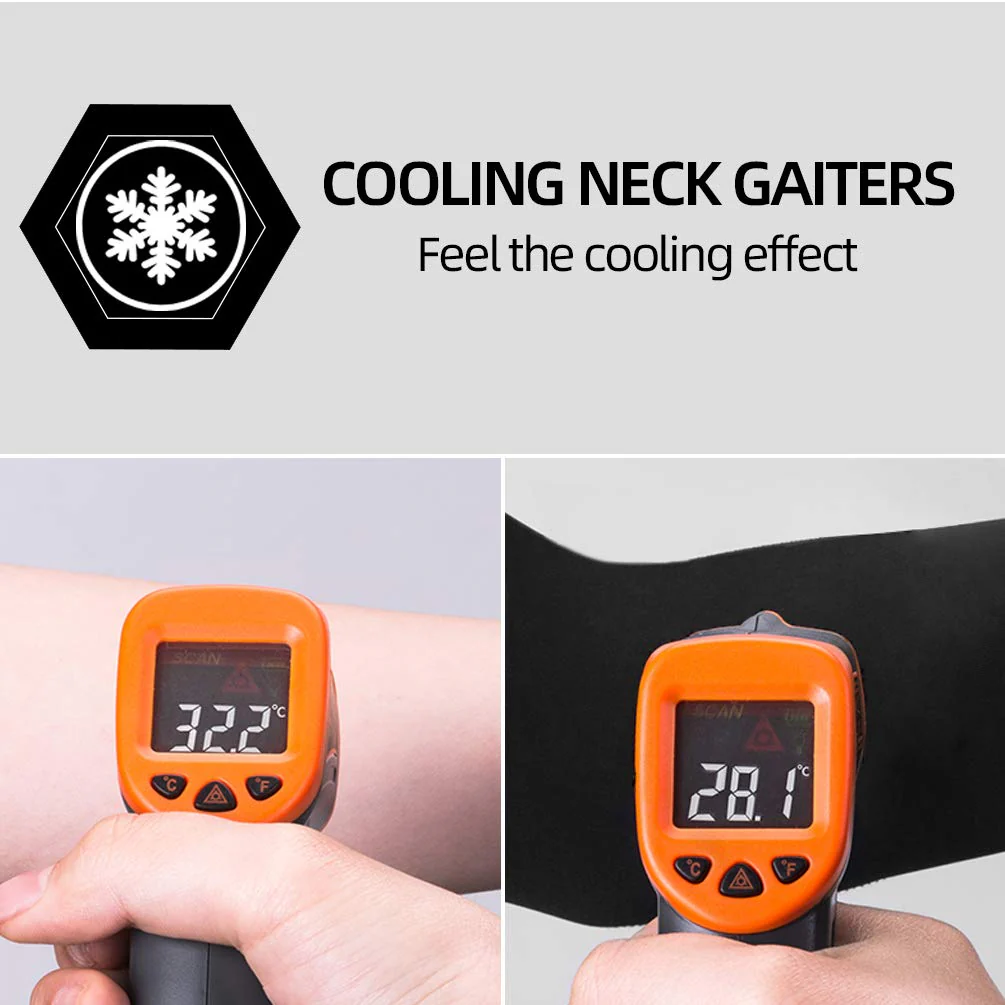 ROCKBROS Cooling Neck Gaiter Face Mask Fishing Scarf Face Cover for Men Women - Image 36