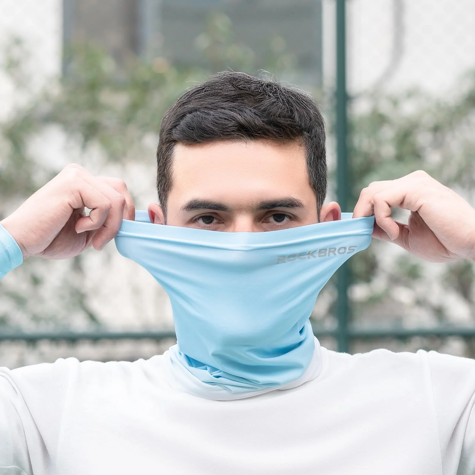 ROCKBROS Cooling Neck Gaiter Face Mask Fishing Scarf Face Cover for Men Women - Image 43