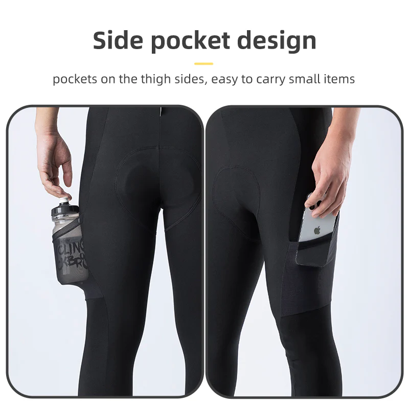 ROCKBROS Cycling Bibs with 3D Padded Stretch Bike Pants - Image 6