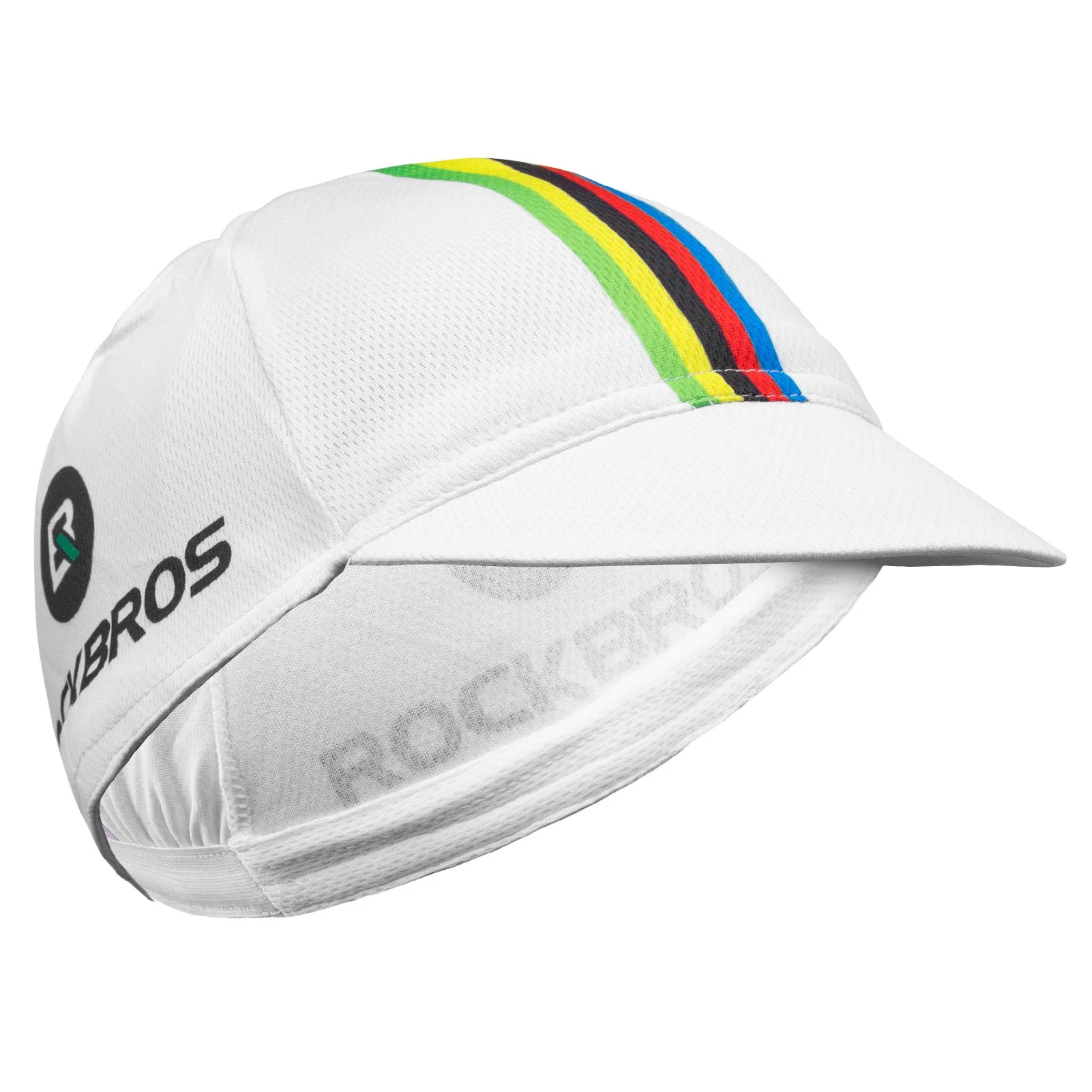 ROCKBROS Cycling Cap Sun Visor Ployester Breathable Rainbow Hat for Men Women - Image 6