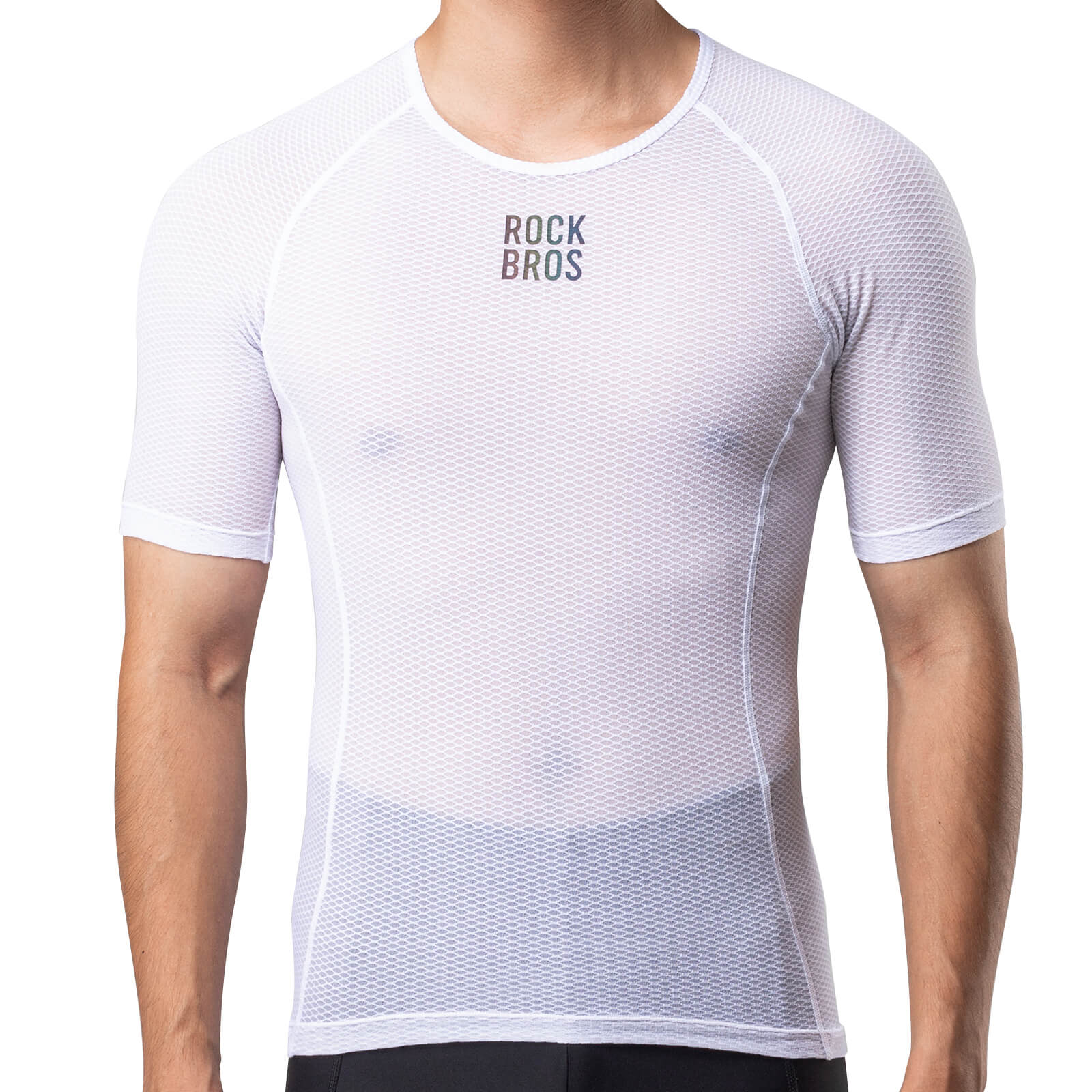 ROCKBROS Men's Cycling Jersey Mesh Short Sleeve - Image 2
