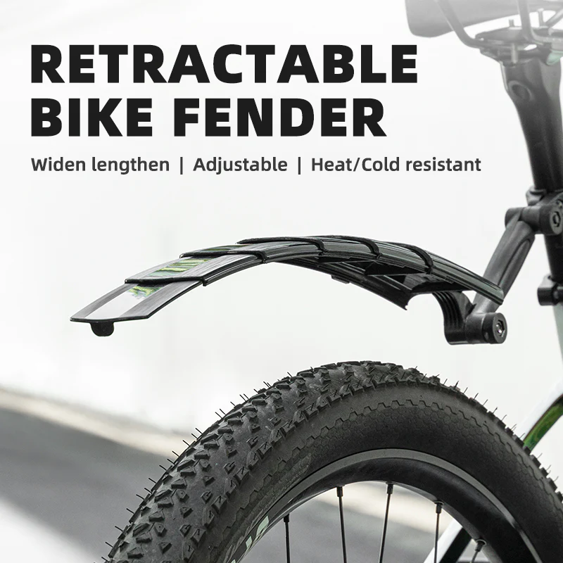 ROCKBROS Cycling Rear Fender Front Mudguard Road Mountain Bike Fender Adjustable - Image 6
