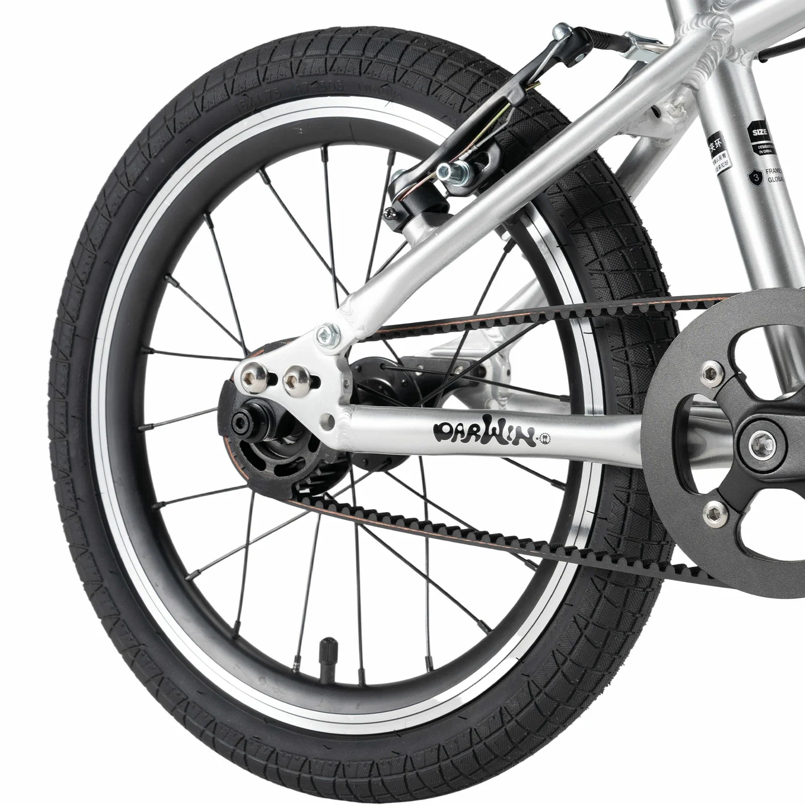 Darwin II Kids Belt-Drive Bike 16"/20" - Image 8