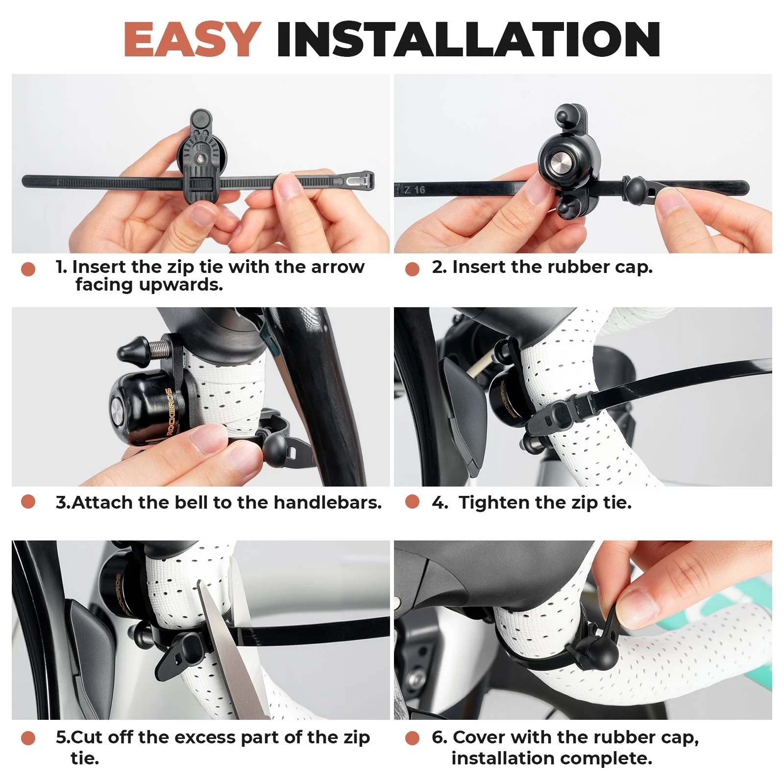 ROCKBROS Dual Hammer Bike Bell - Image 10