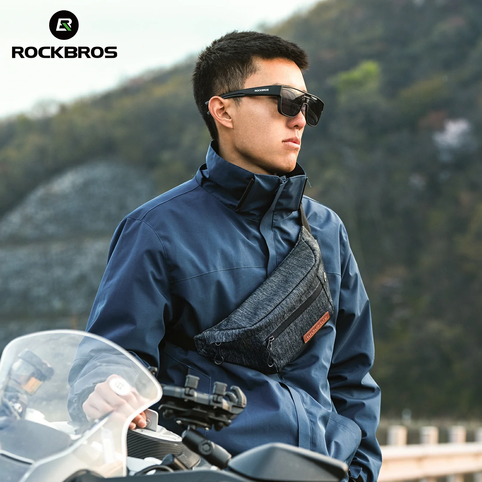 ROCKBROS Fanny Pack 1.5L Capacity Belt Bag - Image 3