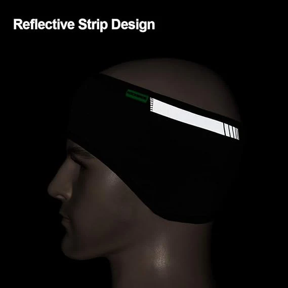 ROCKBROS Fleece Ear Warmers Headband for Running Cycling Skiing Winter Warmth - Image 6