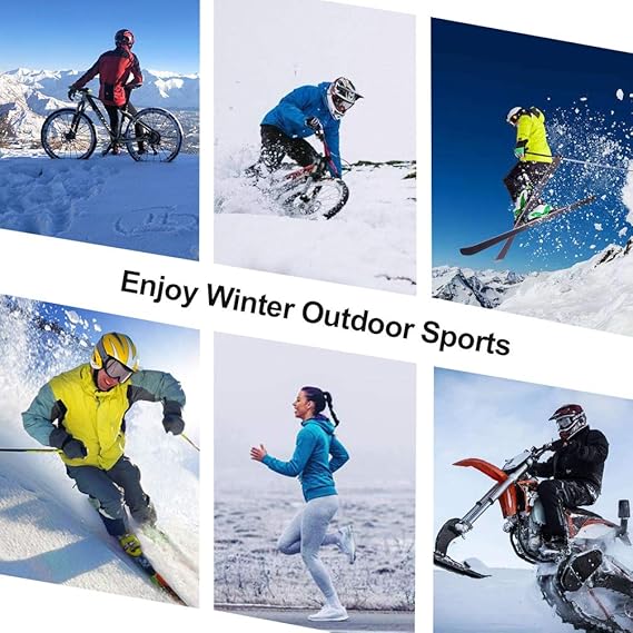 ROCKBROS Fleece Ear Warmers Headband for Running Cycling Skiing Winter Warmth - Image 7