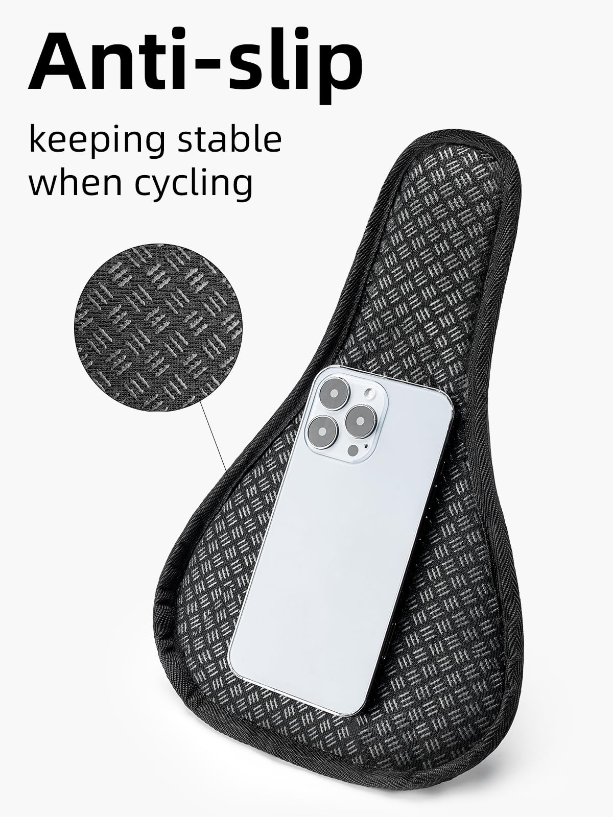 ROCKBROS Gel Bike Seat Cover Comfortable Padded Cushion for Peloton - Image 4