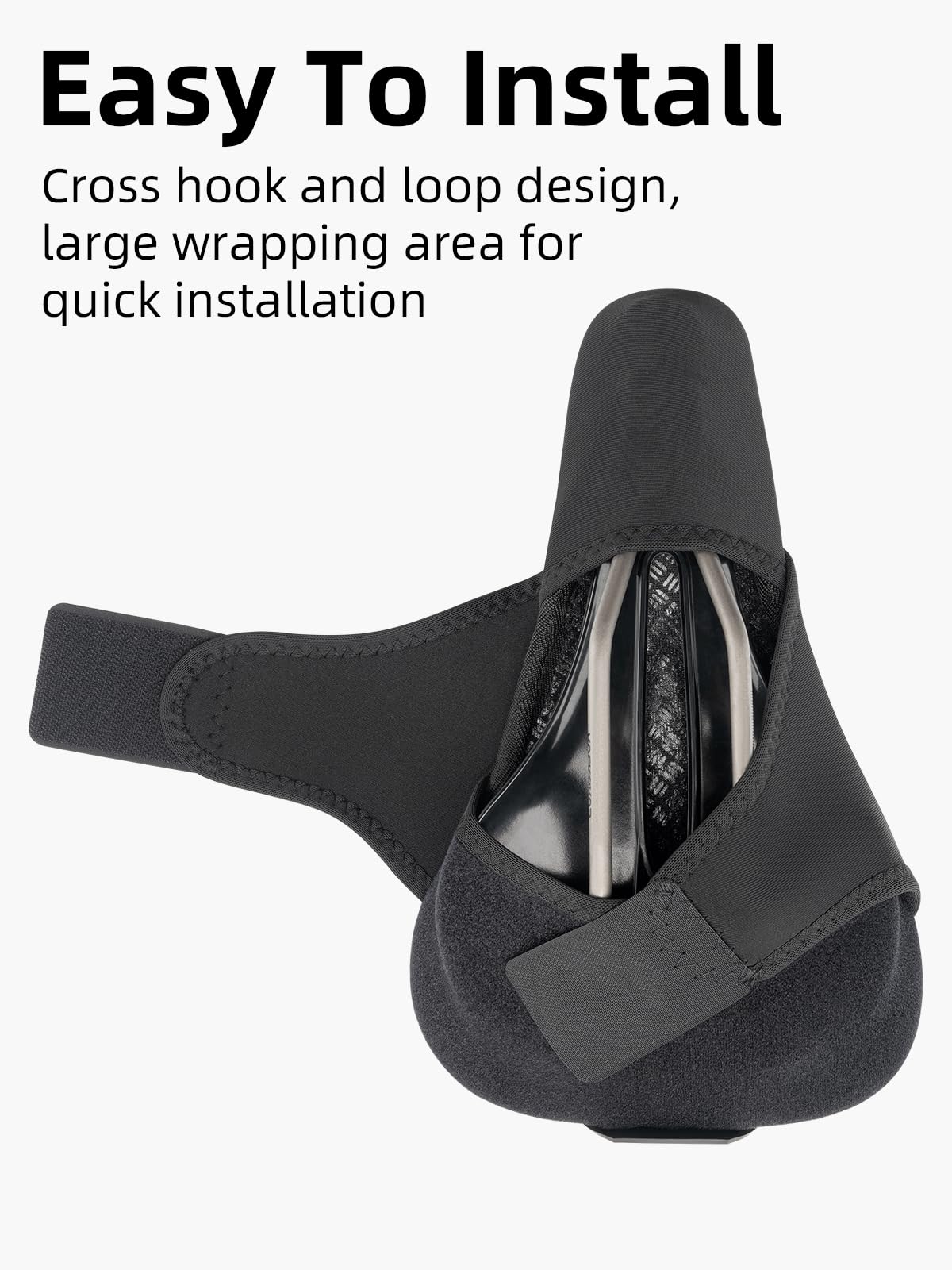 ROCKBROS Gel Bike Seat Cover Comfortable Padded Cushion for Peloton - Image 5