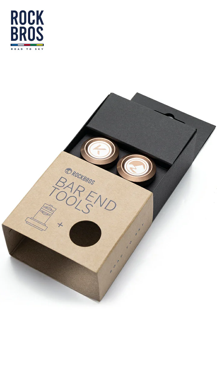 ROCKBROS Handlebar Plug Tools Shock Absorption Durable Design-Road to Sky x ViVK - Image 5