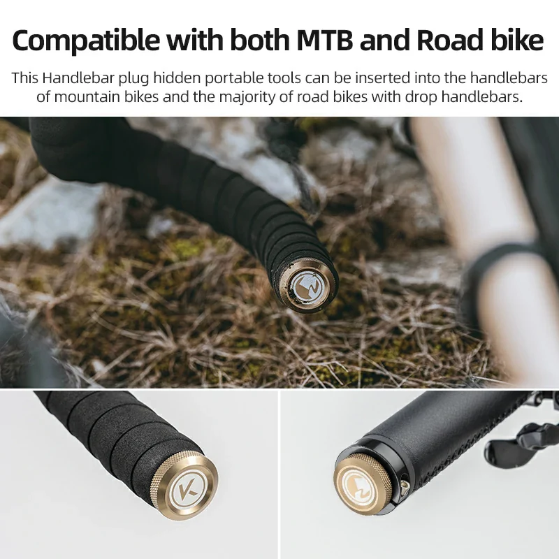ROCKBROS Handlebar Tool Kit -Road to Sky VIAK Co-Branded Bar End - Image 11