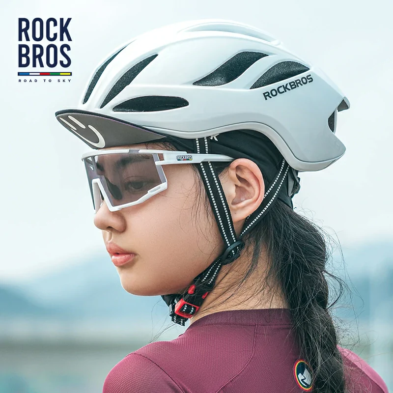 ROCKBROS HD Polarized Photochromic Cycling Glasses TR90 Frame-Road to Sky - Image 10