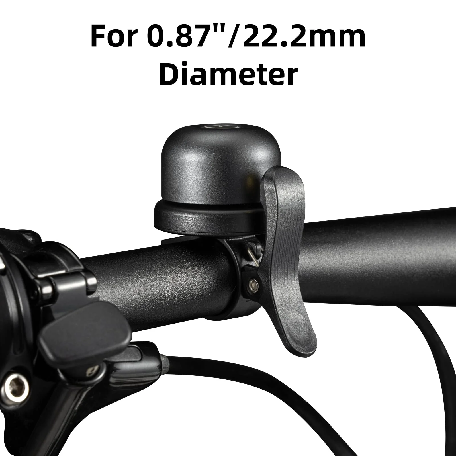 ROCKBROS Hidden AirTag Bike Bell, Anti-Theft GPS Tracker for 0.87"/22.2mm, 1"/25.4mm, 1.25"/31.8mm Handlebars - Image 12