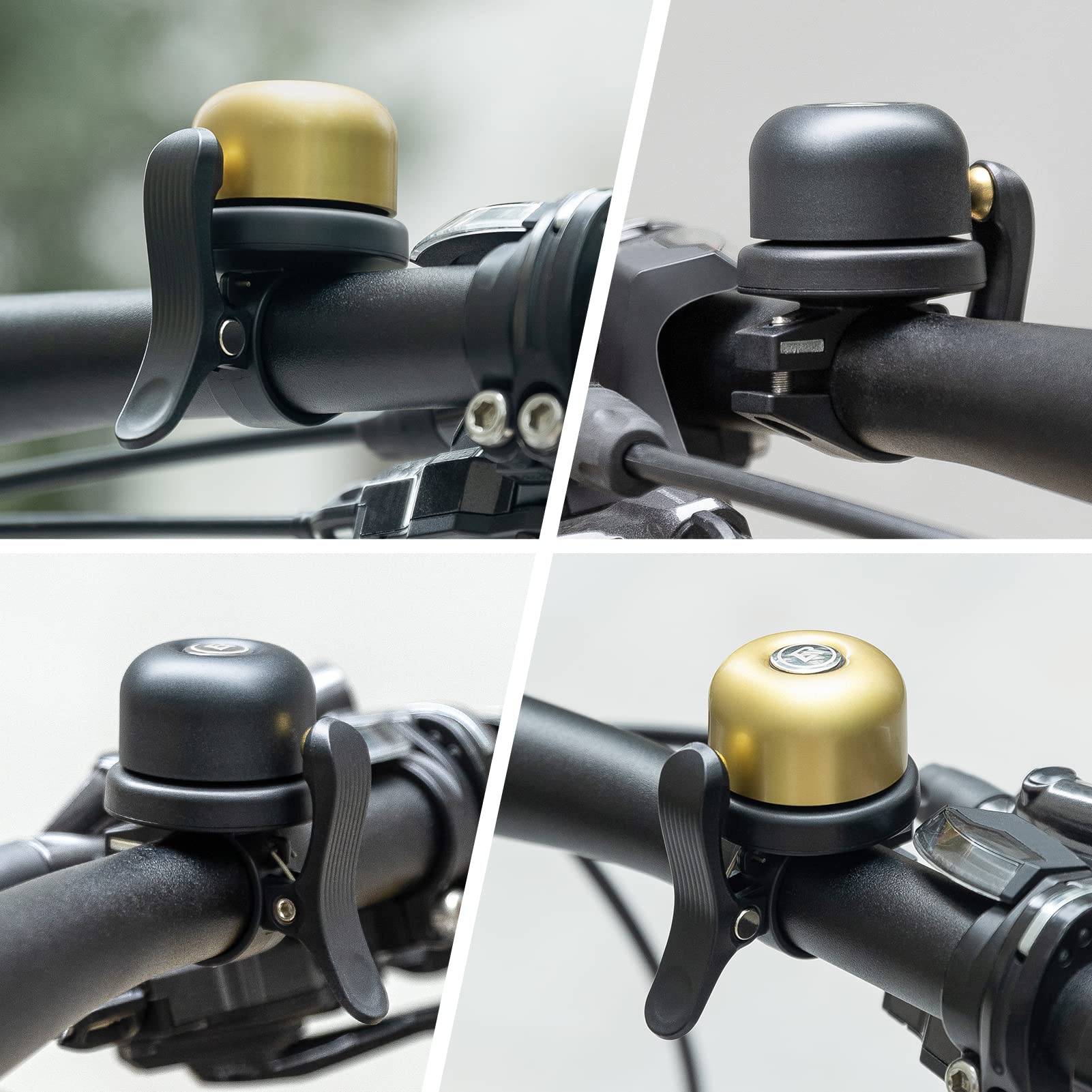 ROCKBROS Hidden AirTag Bike Bell, Anti-Theft GPS Tracker for 0.87"/22.2mm, 1"/25.4mm, 1.25"/31.8mm Handlebars - Image 16