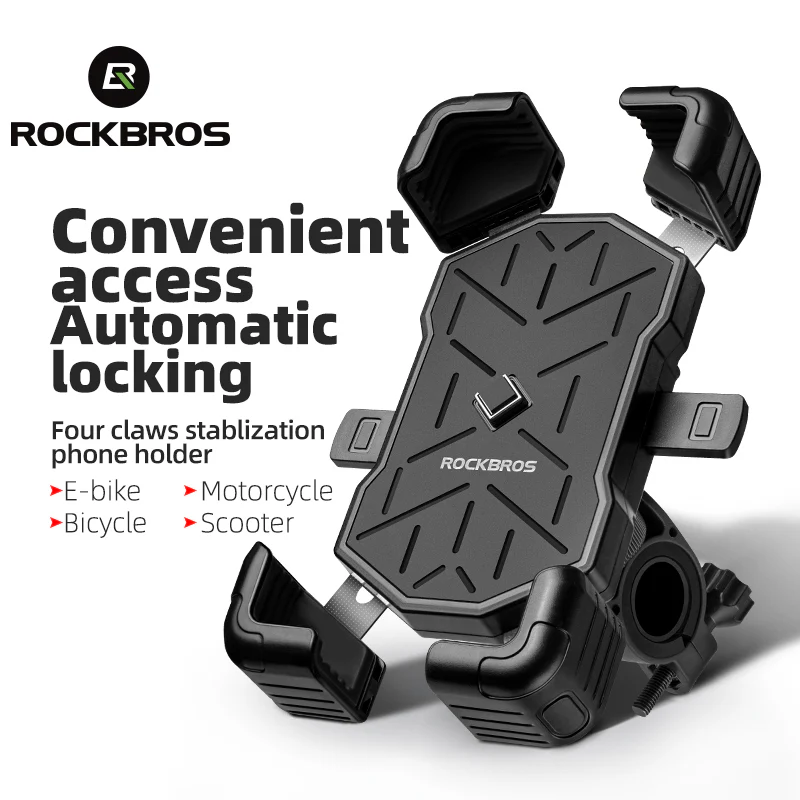 ROCKBROS HW-117 Bike Phone Mount 1s Lock Bike - Image 11