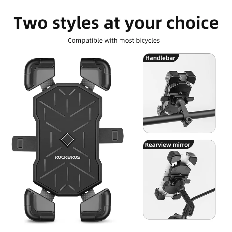 ROCKBROS HW-117 Bike Phone Mount 1s Lock Bike - Image 15