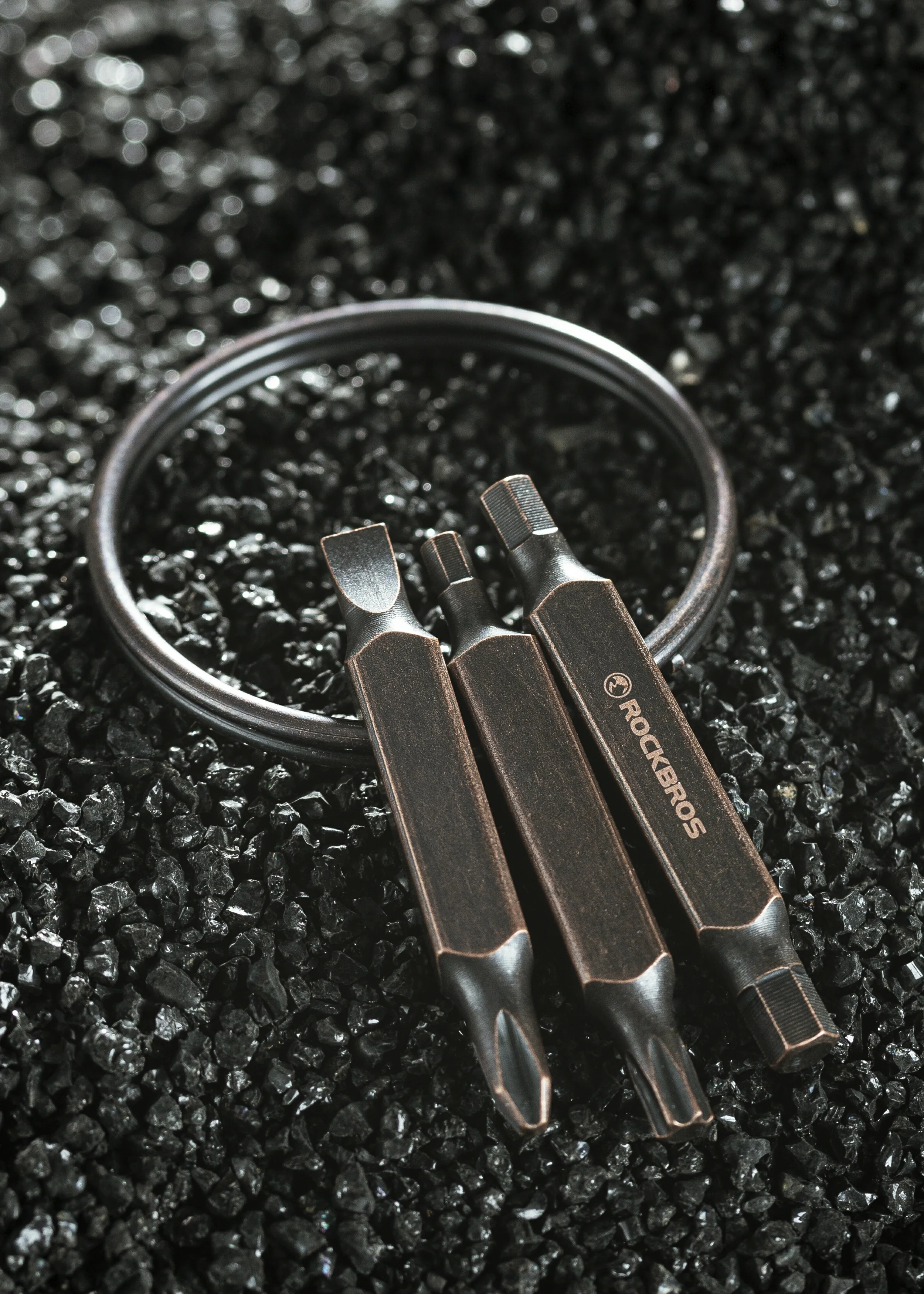 ROCKBROS Key Ring Tool Set Lightweight Multi-Tool for Easy Travel-Road to Sky - Image 3