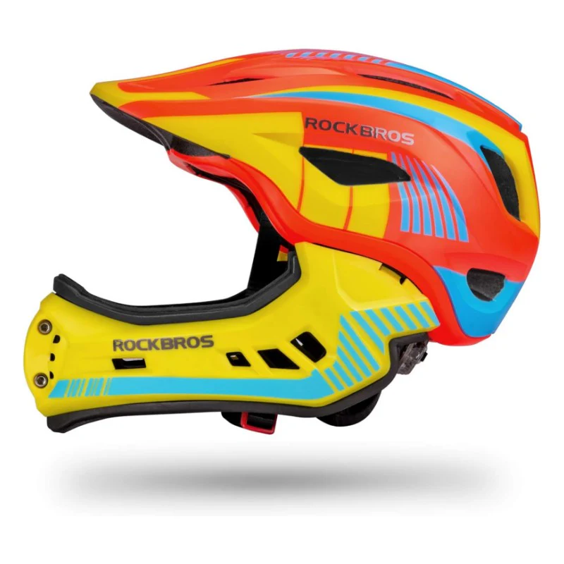 ROCKBROS Kids Full Face Helmet Detachable for Youth Child Boys Girls Ages 3-16 - Image 10