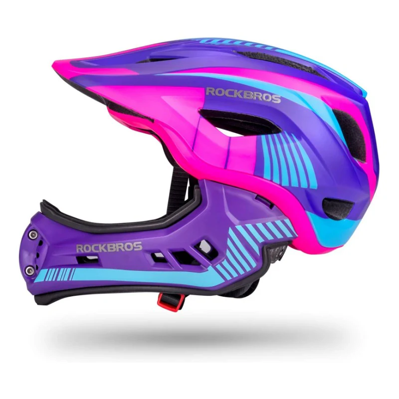 ROCKBROS Kids Full Face Helmet Detachable for Youth Child Boys Girls Ages 3-16 - Image 16