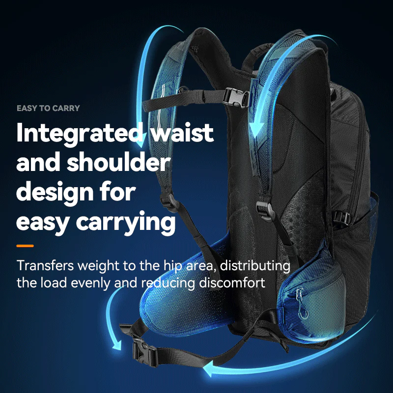 ROCKBROS Lightweight 20L Multi-functional Backpack for Travel, Hiking, and Daily Use - Image 5