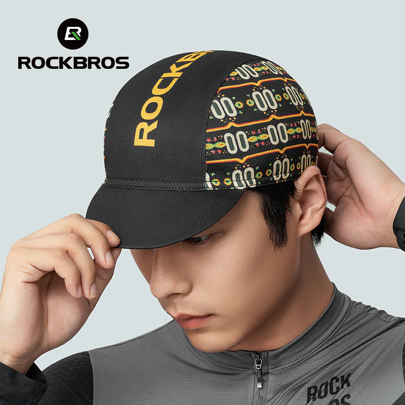 ROCKBROS Lightweight Frog Cycling Cap Breathable, UV Protection, Flip-up Brim Helmet Compatible - Image 6