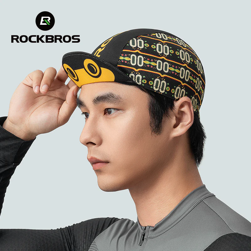 ROCKBROS Lightweight Frog Cycling Cap Breathable, UV Protection, Flip-up Brim Helmet Compatible - Image 7