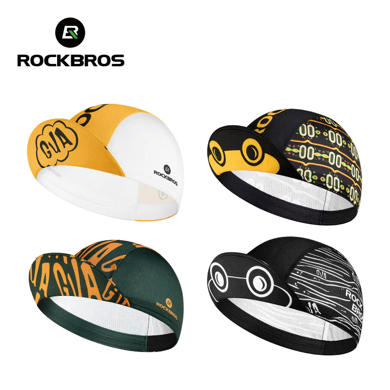 ROCKBROS Lightweight Frog Cycling Cap Breathable, UV Protection, Flip-up Brim Helmet Compatible - Image 9
