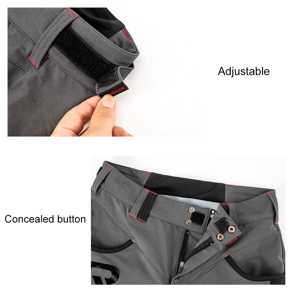 ROCKBROS Men's Cycling Shorts 4D Padded Compression Shorts - Image 18