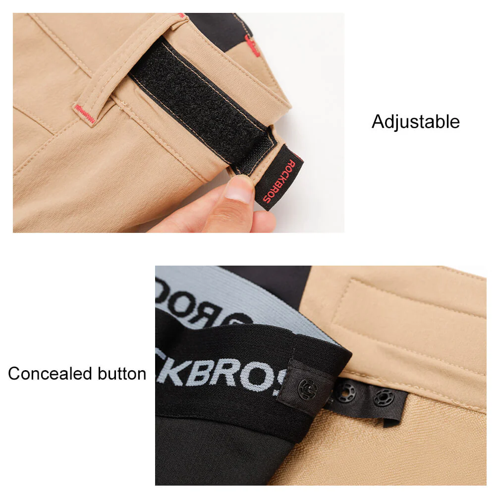 ROCKBROS Men's Cycling Shorts 4D Padded Compression Shorts - Image 19