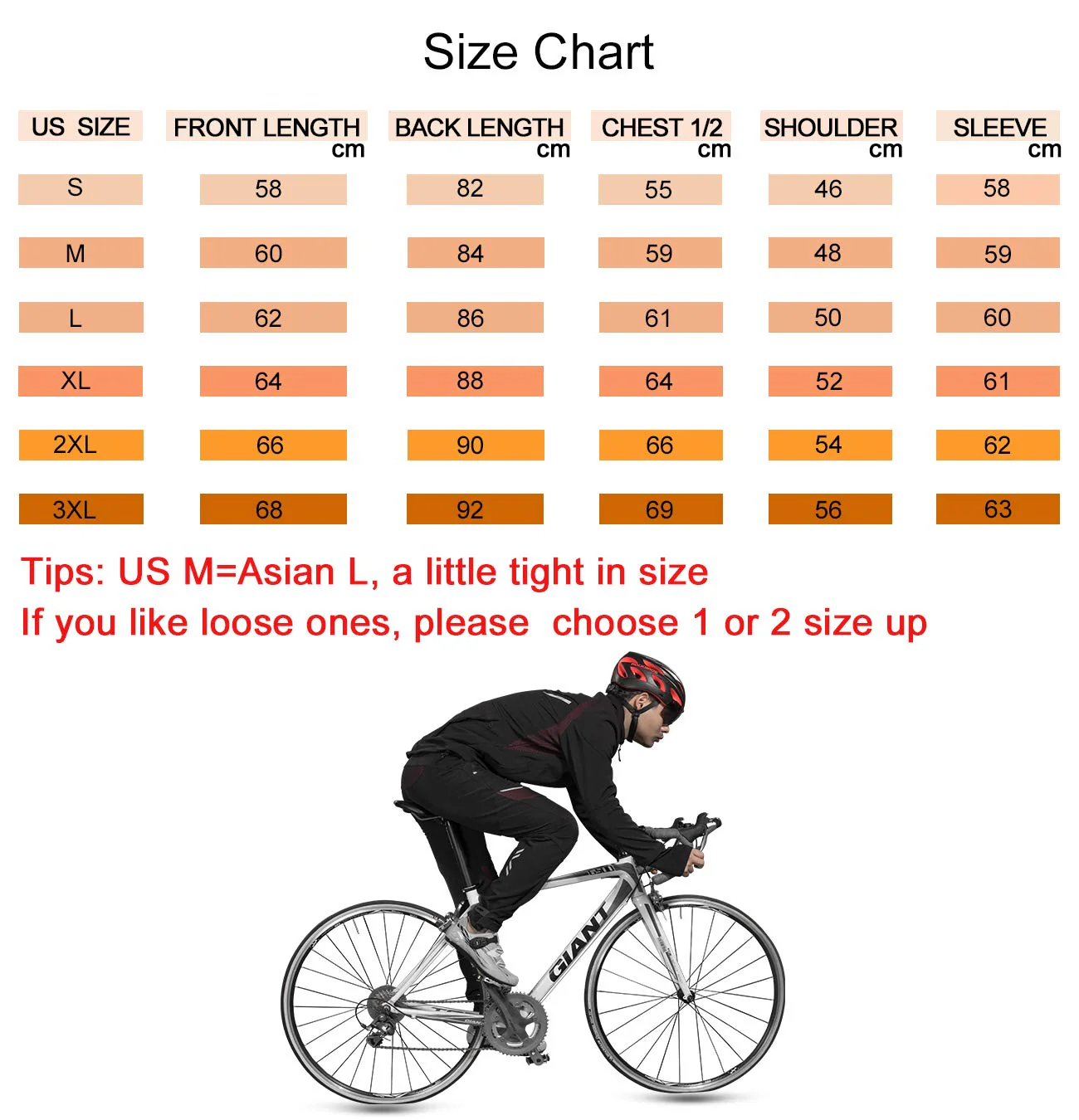 ROCKBROS Men's Winter Cycling Jacket for 5–32°F Thermal Windproof for Biking, Running, Hiking - Image 2