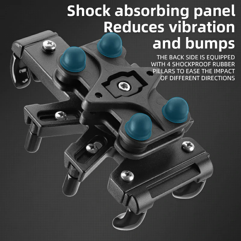 ROCKBROS Motorcycle ATV Adjustable Phone Holder with Vibration Dampener for 4.7-7.1" Phones - Image 12