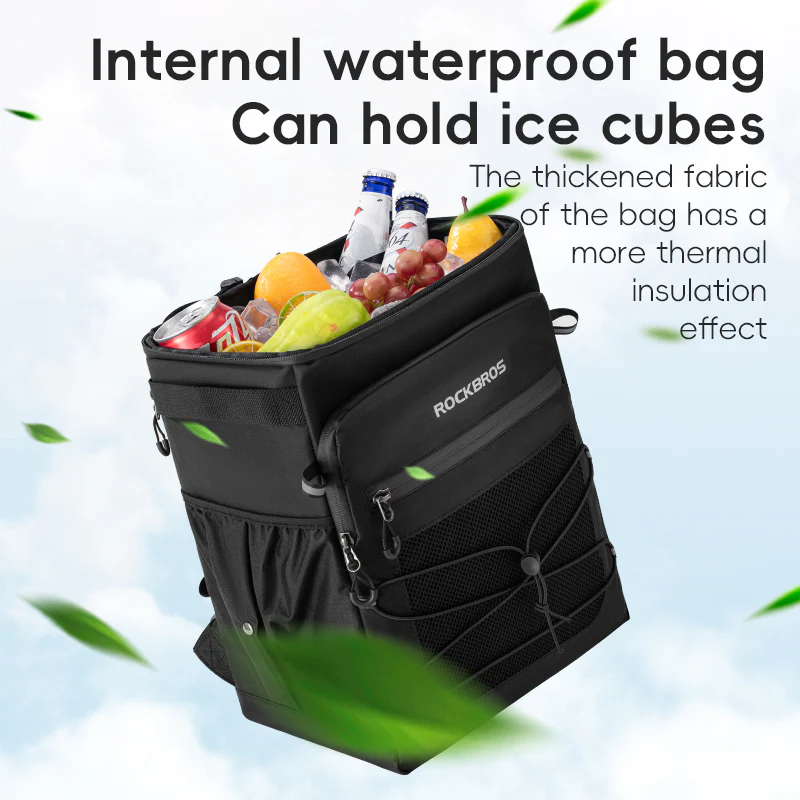 ROCKBROS Multi-Functional 14L Two-Layer Sports  Backpack Cooler Thermal Insulation - Image 3